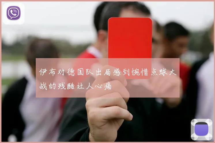 伊布对德国队出局感到惋惜点球大战的残酷让人心痛